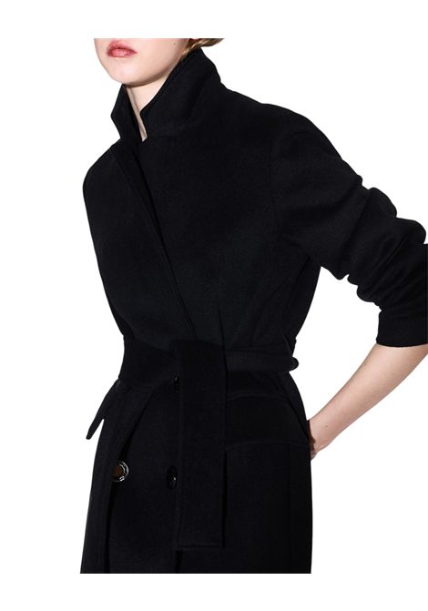 Wool Blend Belted Coat ARMANI EXCHANGE | coats | XW000691 AF16206UC001